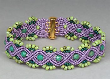 Micro-Macrame Hope Bracelet Tutorial